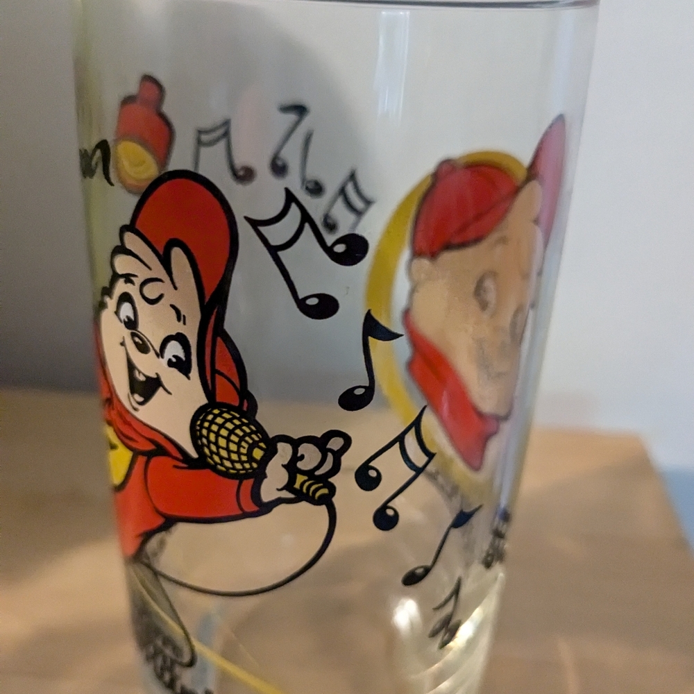Alvin and the Chipmunks Glass Gift For Animal Lovers Chipmunk Lover Teenage - Picture 5 of 7